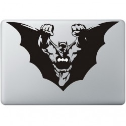 Batman Flying Macbook Decal